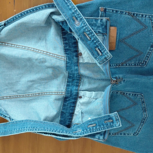 Wrangler Billabong Women's Bib Overalls Size 25 - Picture 7 of 12